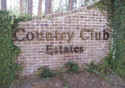 Country Club Estates Letters