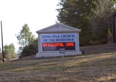 Episcopal Church Sign with EMC