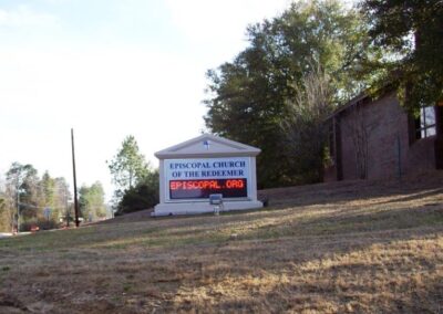 Episcopal Church Sign with EMC