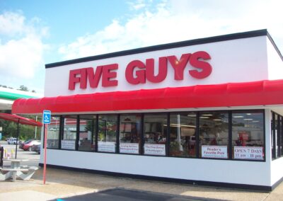 Five Guys Awning