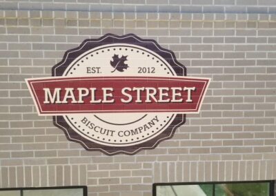 Maple Street Biscuit exterior graphic