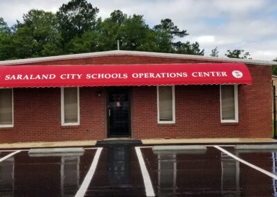 Saraland City Schools Awning