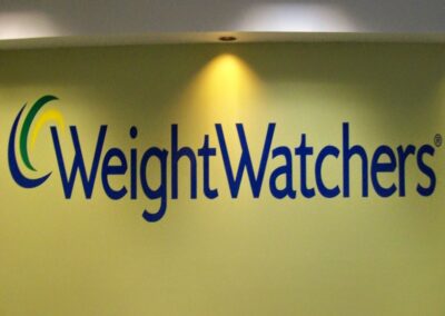 Weight Watchers Lobby Sign